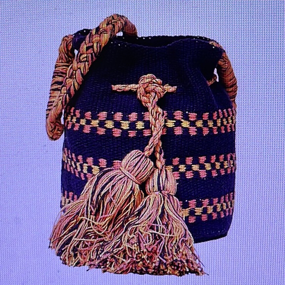 Beautiful colorful small woven canvas knit bag with braided strap - Net-a-Porter - Picture 6 of 9